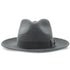 Walrus Hats Fedora Imperial - Walrus Hats White Center Dent Wool Felt Fedora Hat